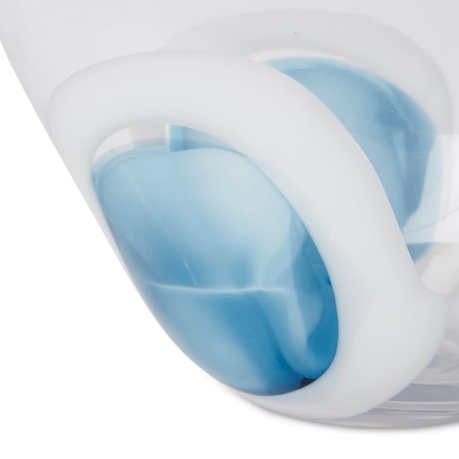 Carina Bowl - 29 x 19 x 19cm color Blue/Clear