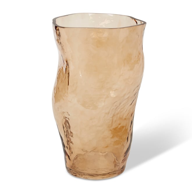 Delfina Vase Brown - 15 x 14 x 25cm color Brown
