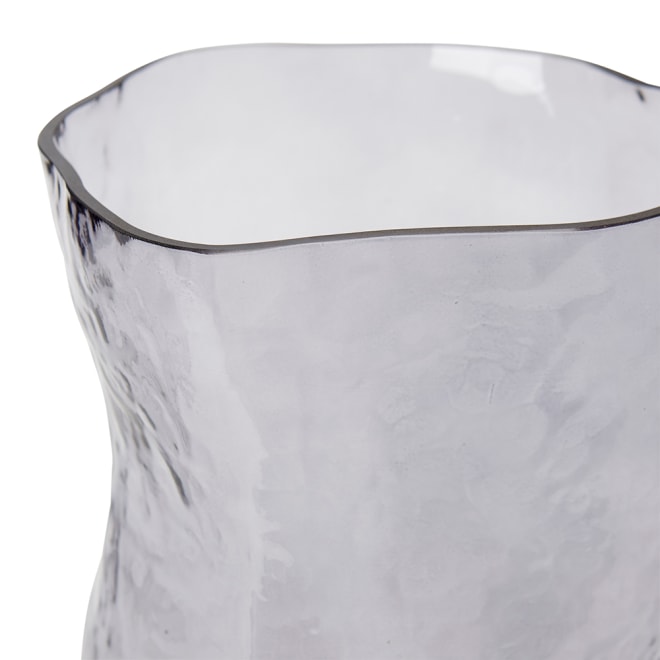 Delfina Vase Smoke - 15 x 14 x 25cm color Smoke