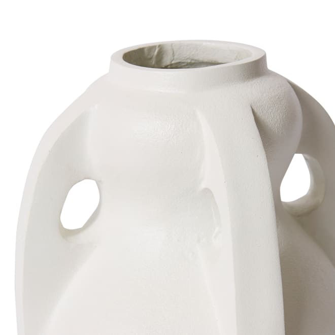 Rhodes Vase - 20 x 20 x 27cm color White