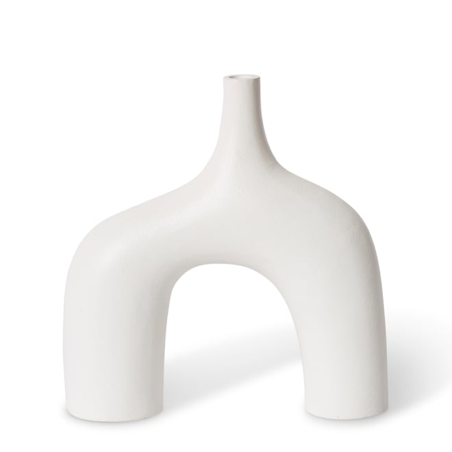 Arnold Vase - 29 x 9 x 31cm color White