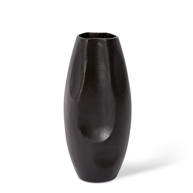 Wrigley Vase - 13 x 11 x 29cm color Black