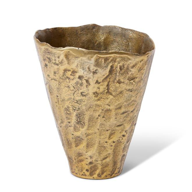 Kahari Vase - 23 x 18 x 28cm color Gold