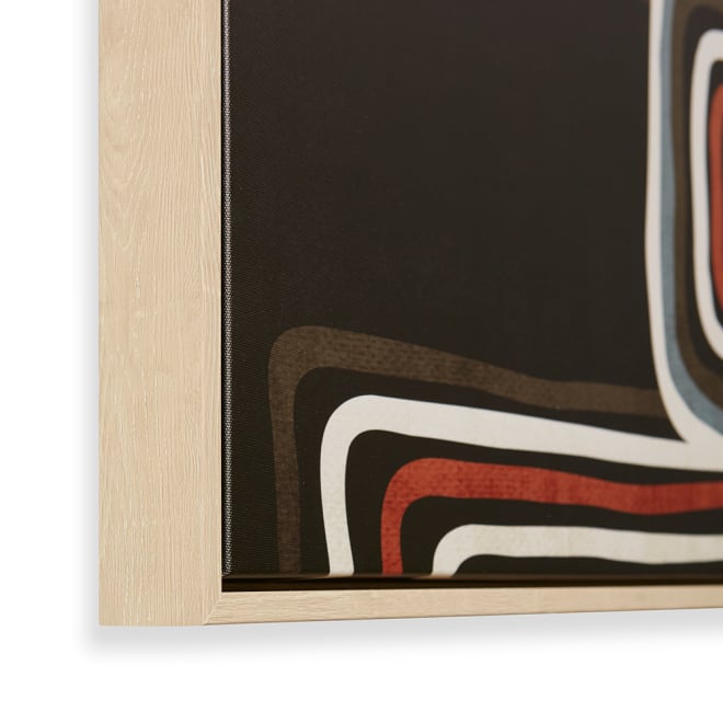 Jaigo Canvas Wall Art 2 Assorted - 80 x 4 x 100cm 