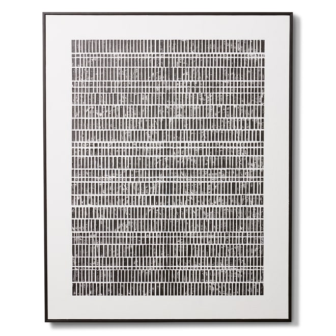 Shawnee Hand Painted Wall Art - 120 x 5 x 150cm