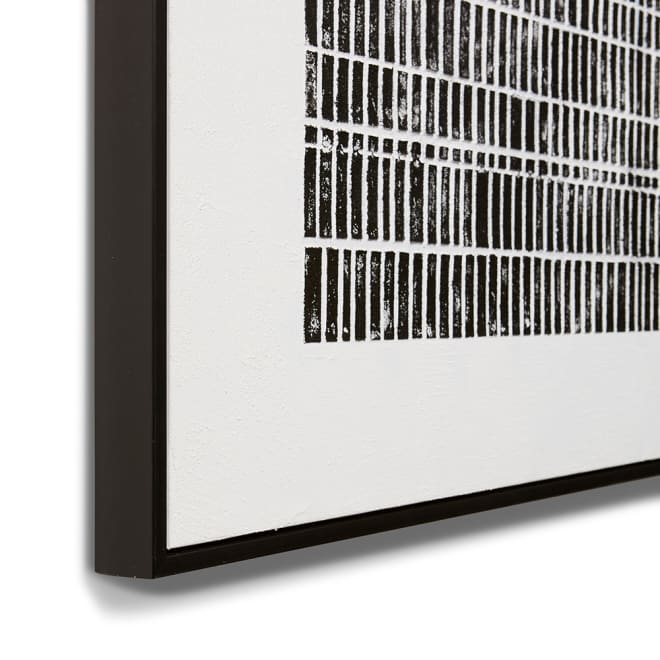 Shawnee Hand Painted Wall Art - 120 x 5 x 150cm 