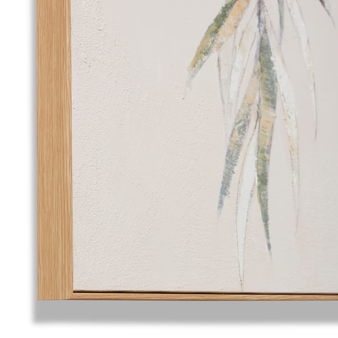 Willow Hand Painted Wall Art - 100 x 5 x 100cm 
