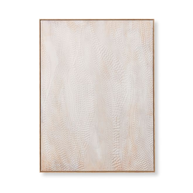 Mara Framed Wall Art - 90 x 5 x 120cm color Beige