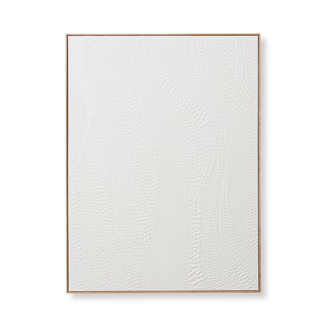 Mara Framed Wall Art - 90 x 5 x 120cm color White