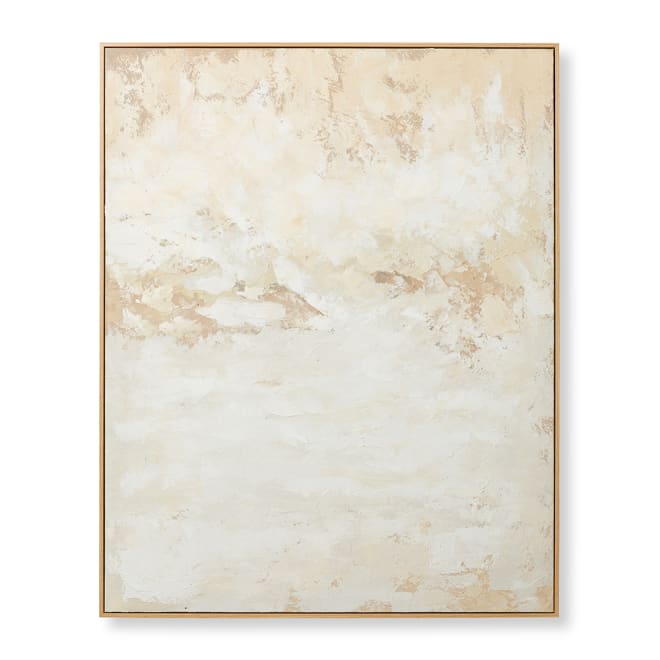 Fossil Hand Painted Wall Art - 120 x 5 x 150cm