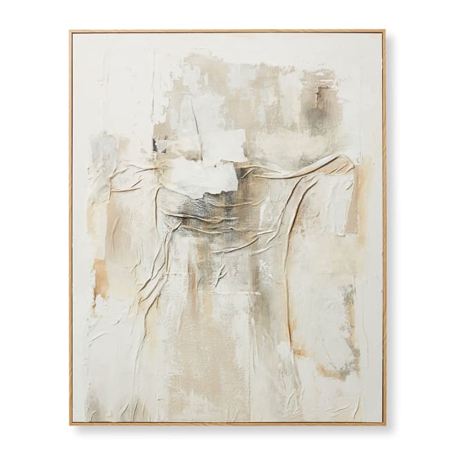 Taseen Hand Painted Wall Art - 120 x 5 x 150cm