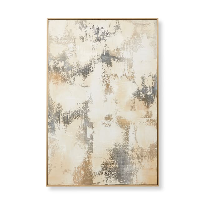 Tambia Hand Painted Wall Art - 100 x 5 x 150cm