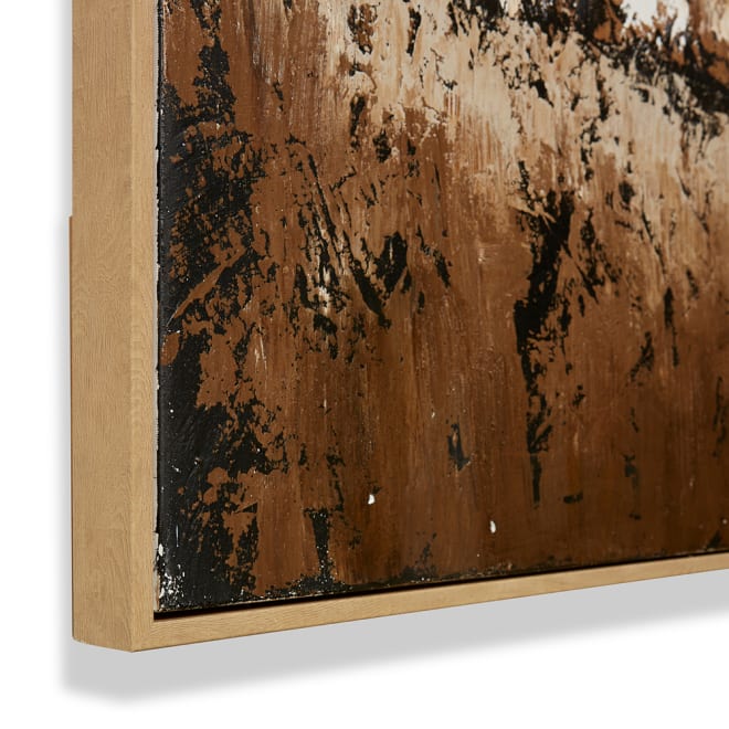 Muse on Muse Hand Painted Wall - 120 x 5 x 150cm 