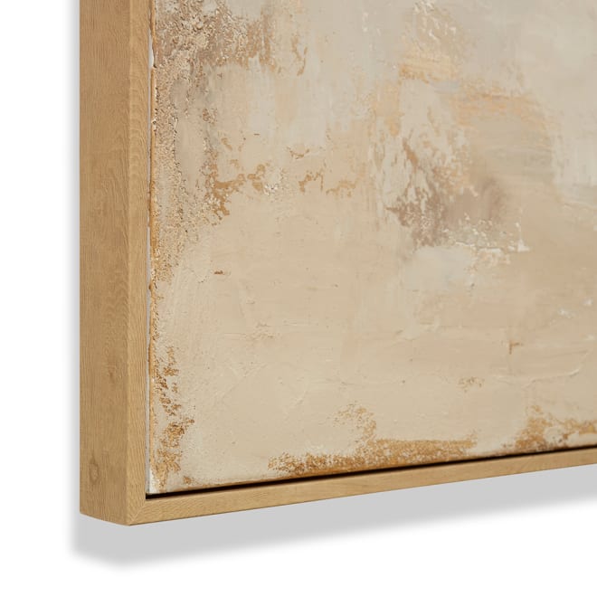 Monsoon Hand Painted Wall Art - 120 x 5 x 150cm 