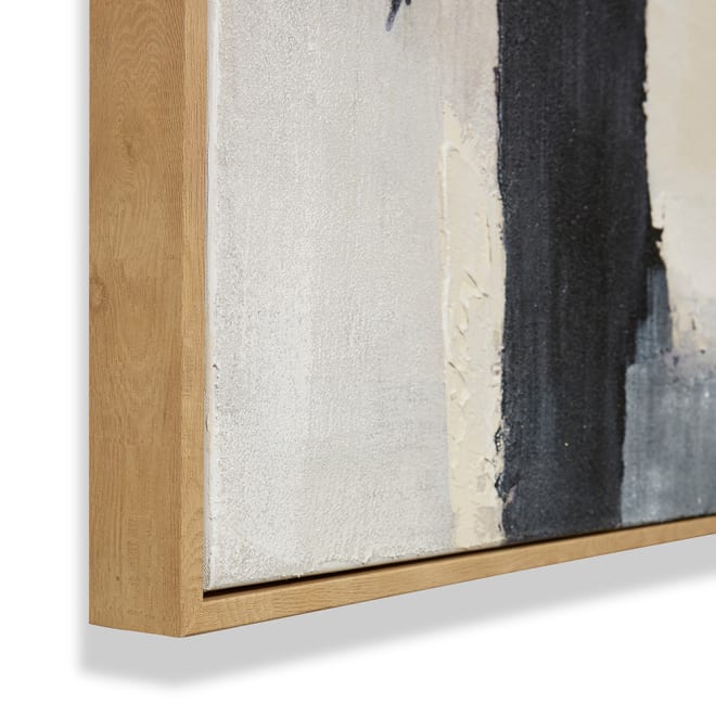 Hana Hand Painted Wall Art - 120 x 5 x 150cm 