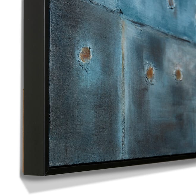 Huba Hand Painted Wall Art - 120 x 5 x 150cm 