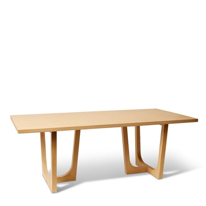 Jengo Dining Table - 210 x 100 x 77cm color Natural