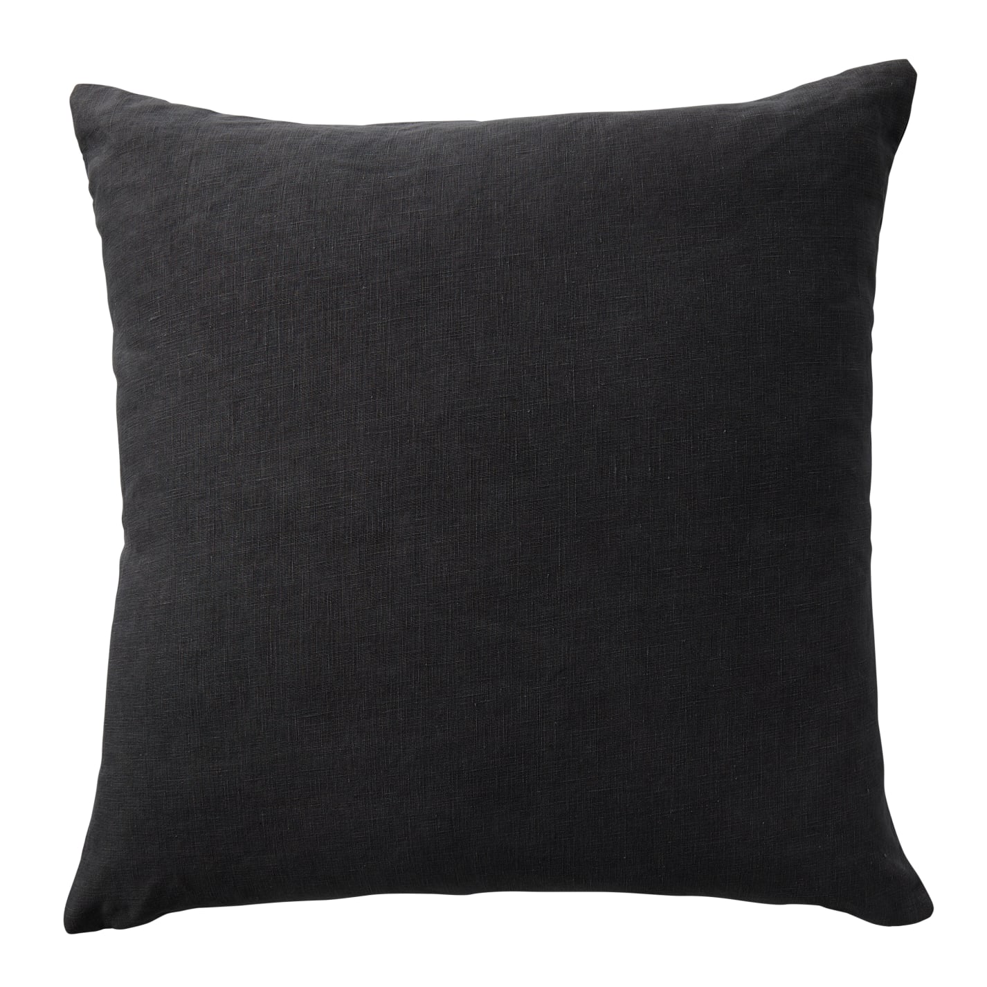 Como Linen Cushion Charcoal color Linen Charcoal