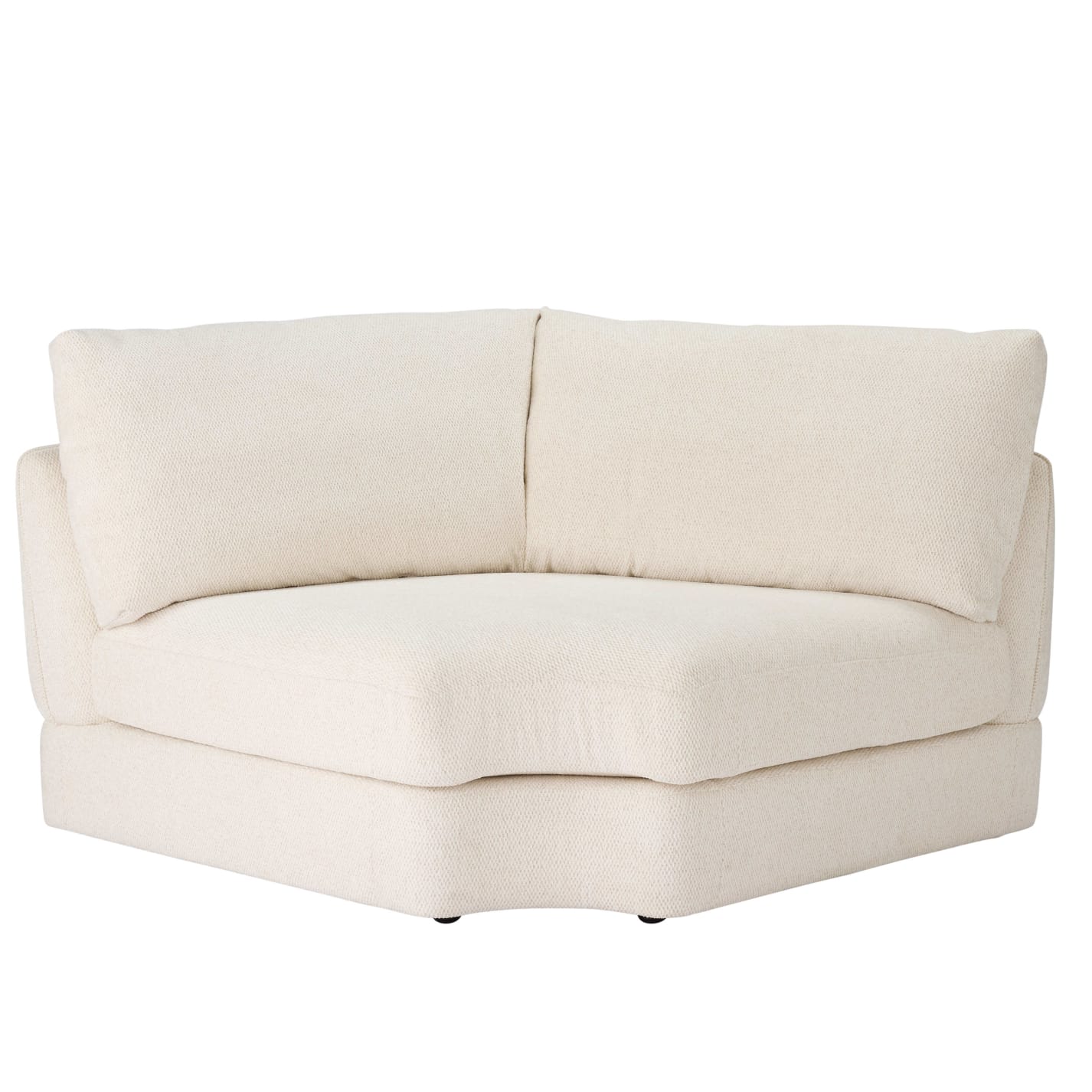 Esme Kent Bisque Corner Sofa Chair Module color Kent Bisque