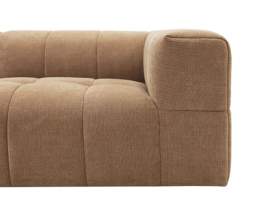 Lucello Tribute Chestnut Modular Sofa -  2 Piece color Tribute Chestnut