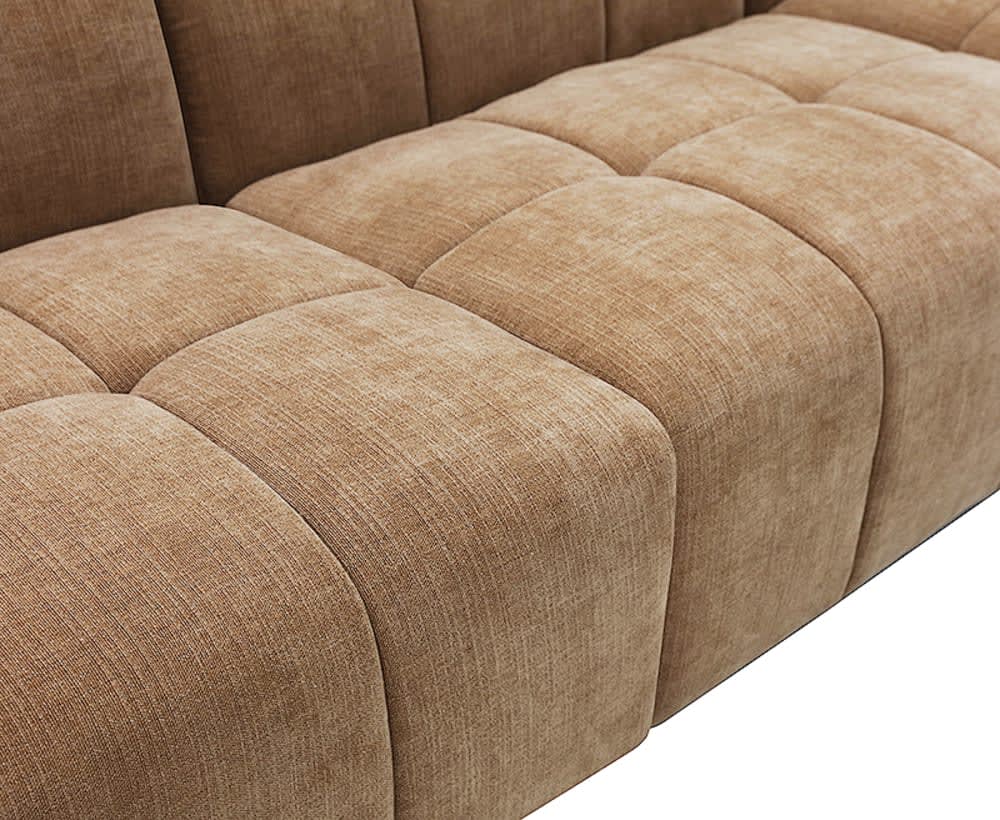 Lucello Tribute Chestnut Modular Sofa - 3 Piece color Tribute Chestnut