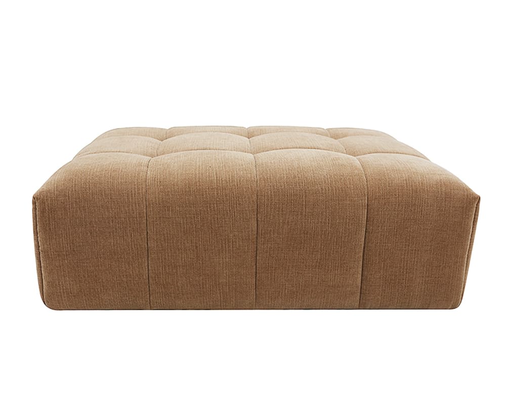 Lucello Tribute Chestnut Ottoman color Tribute Chestnut
