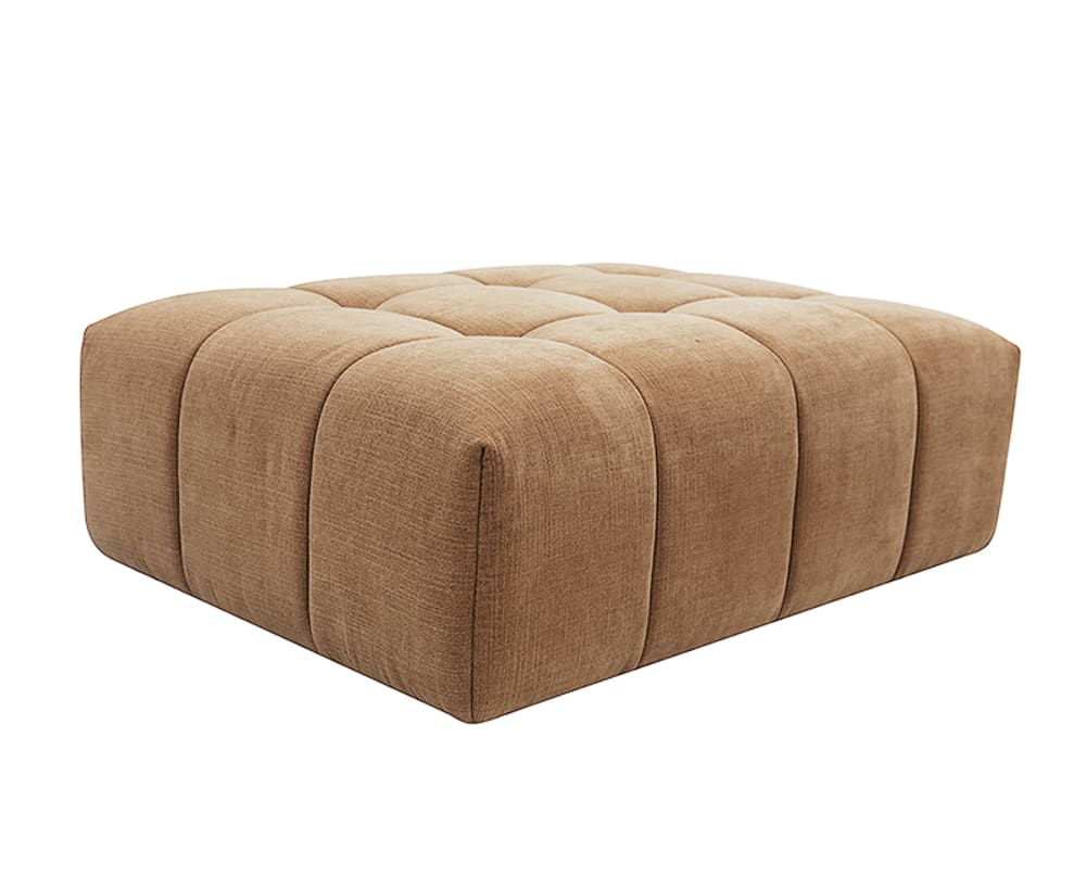 Lucello Tribute Chestnut Ottoman color Tribute Chestnut