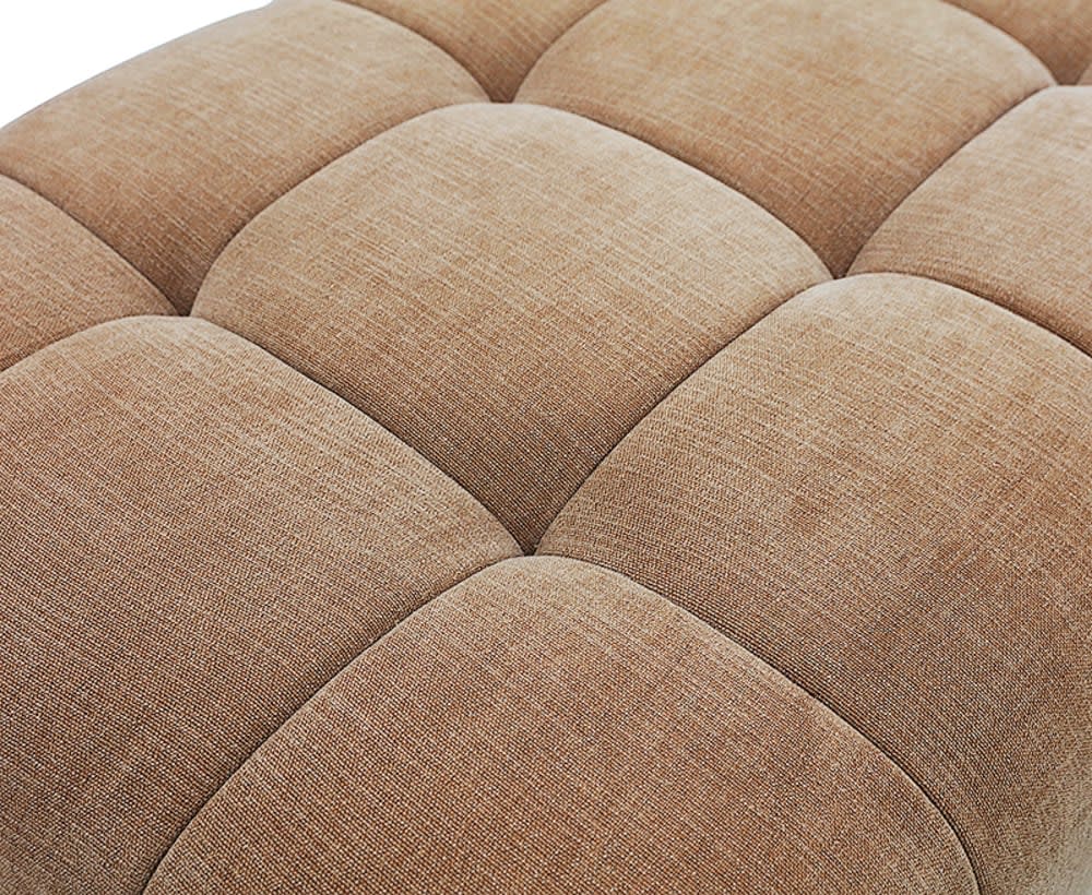 Lucello Tribute Chestnut Ottoman color Tribute Chestnut