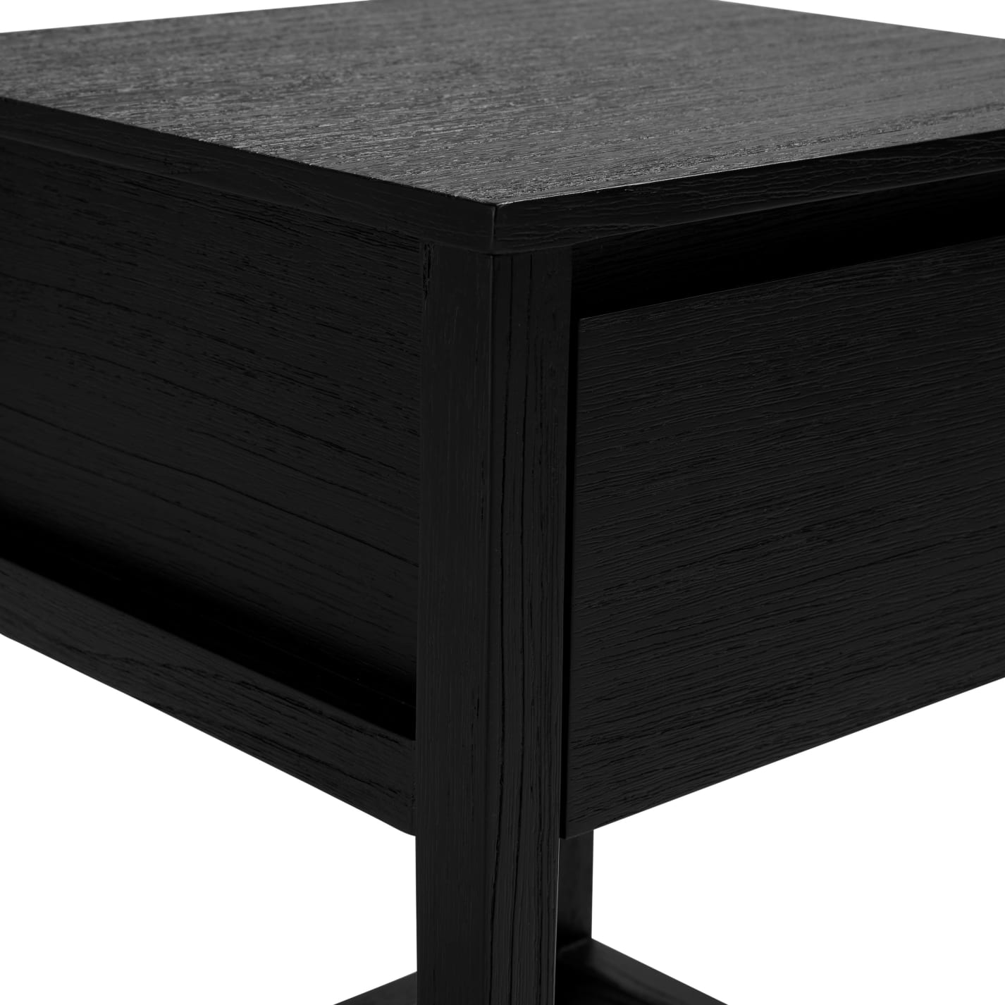 Rico Bedside Table Black color Black