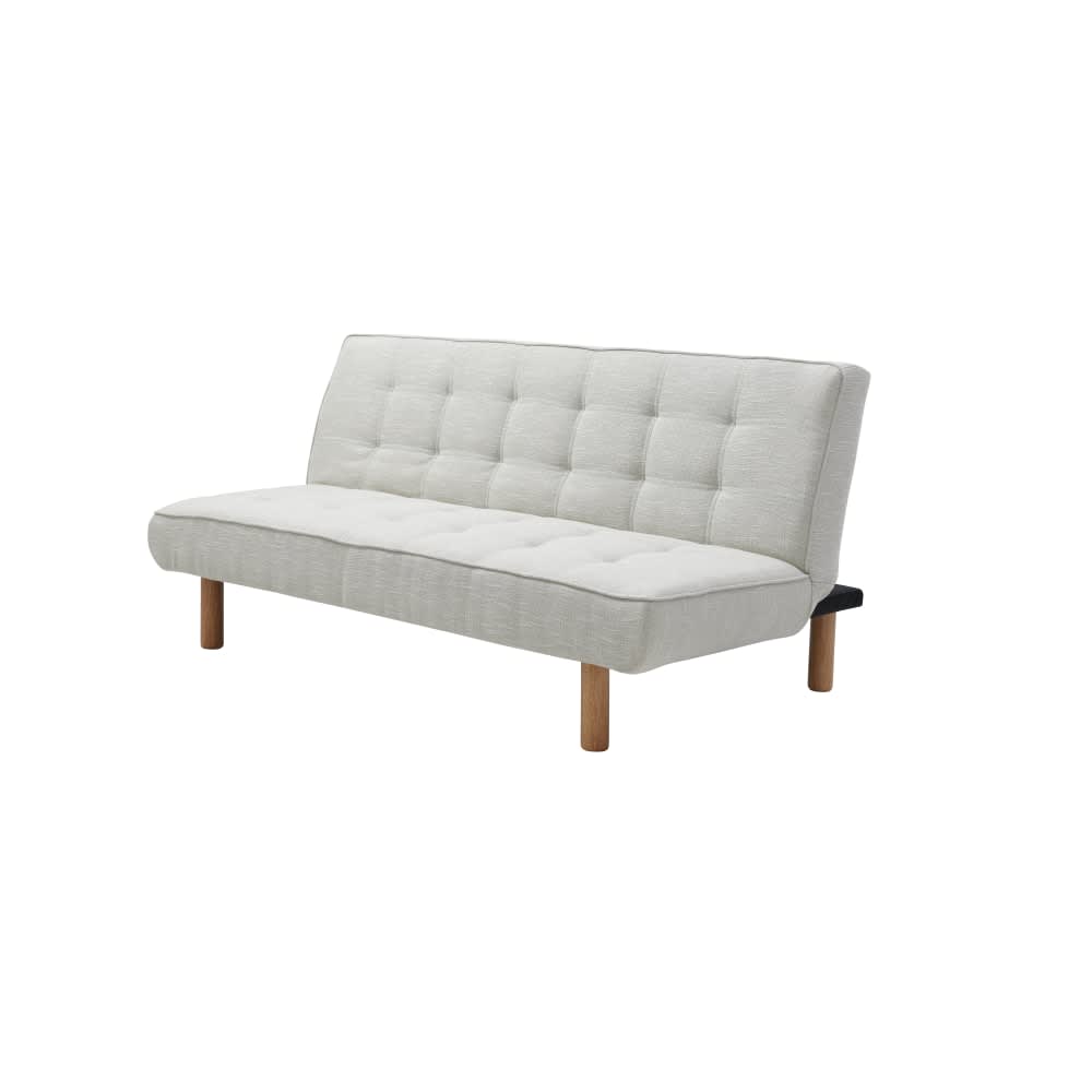 Carter Light Ecru 3-Seater Sofa Bed 