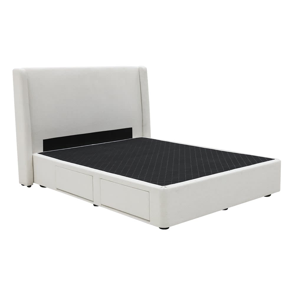 Wing Drawer Bed California Ivory color California Ivory