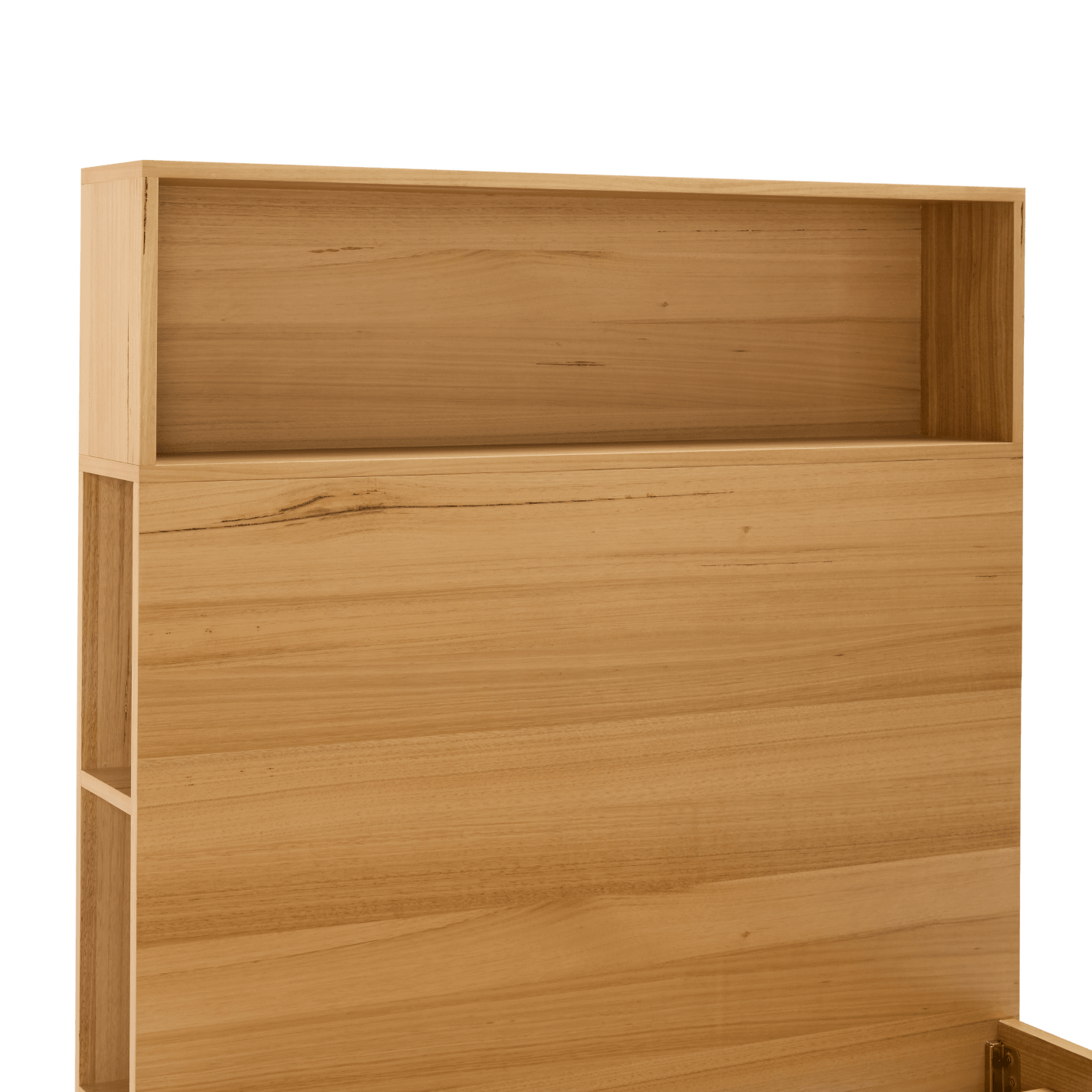 Zappy Storage Bed with Long Under Storage Drawer color Natural
