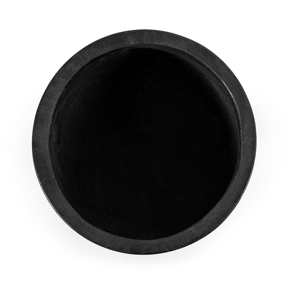 Peppe Concrete Planter Black - 27cm x 28cm color Black