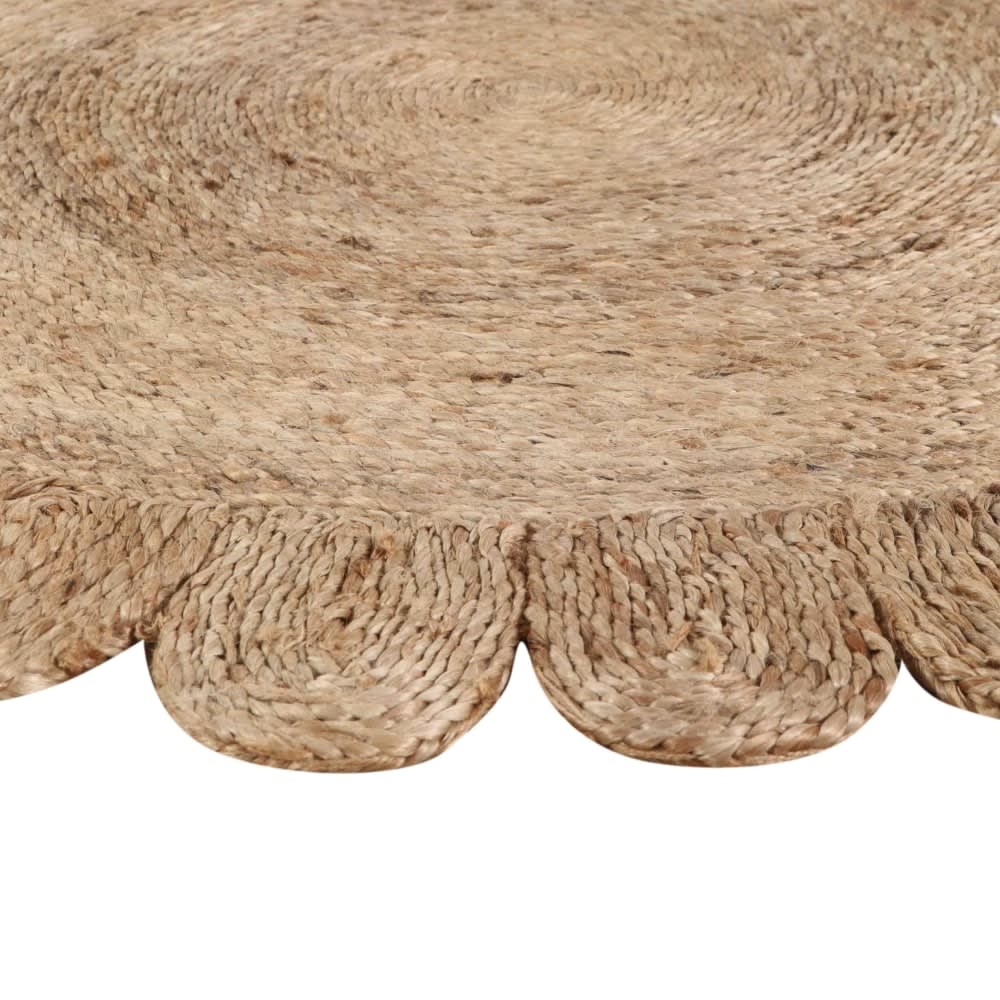 Sarova Round Floor Rug Natural color Natural