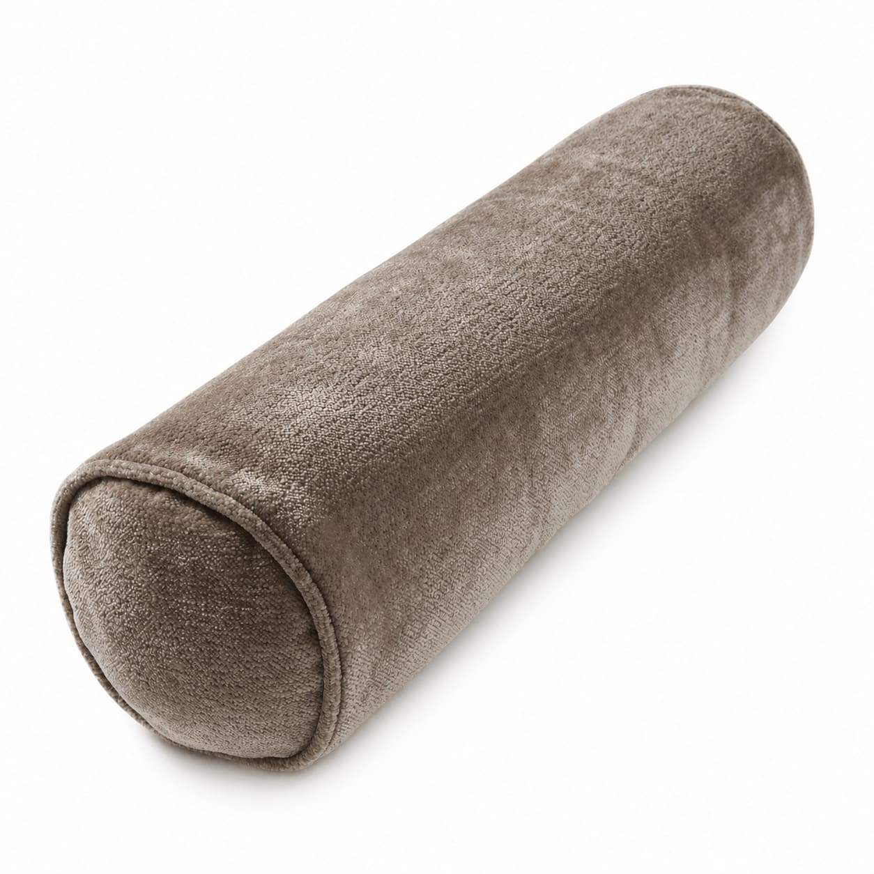 Betty Bolster Cushion Brown 18 cm x 60 cm color Brown