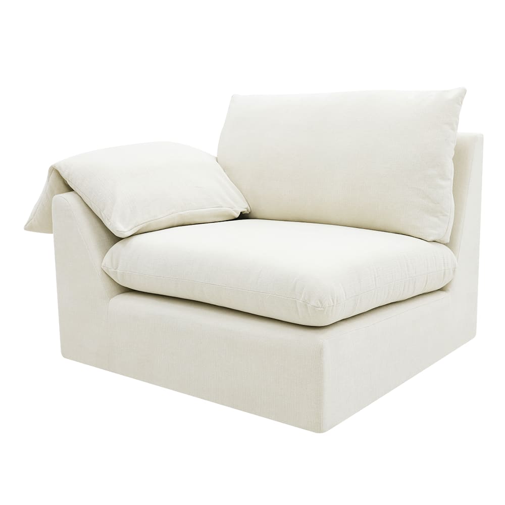 Ludlow Tribute Shell Left Arm Facing Chair Module color Tribute Shell