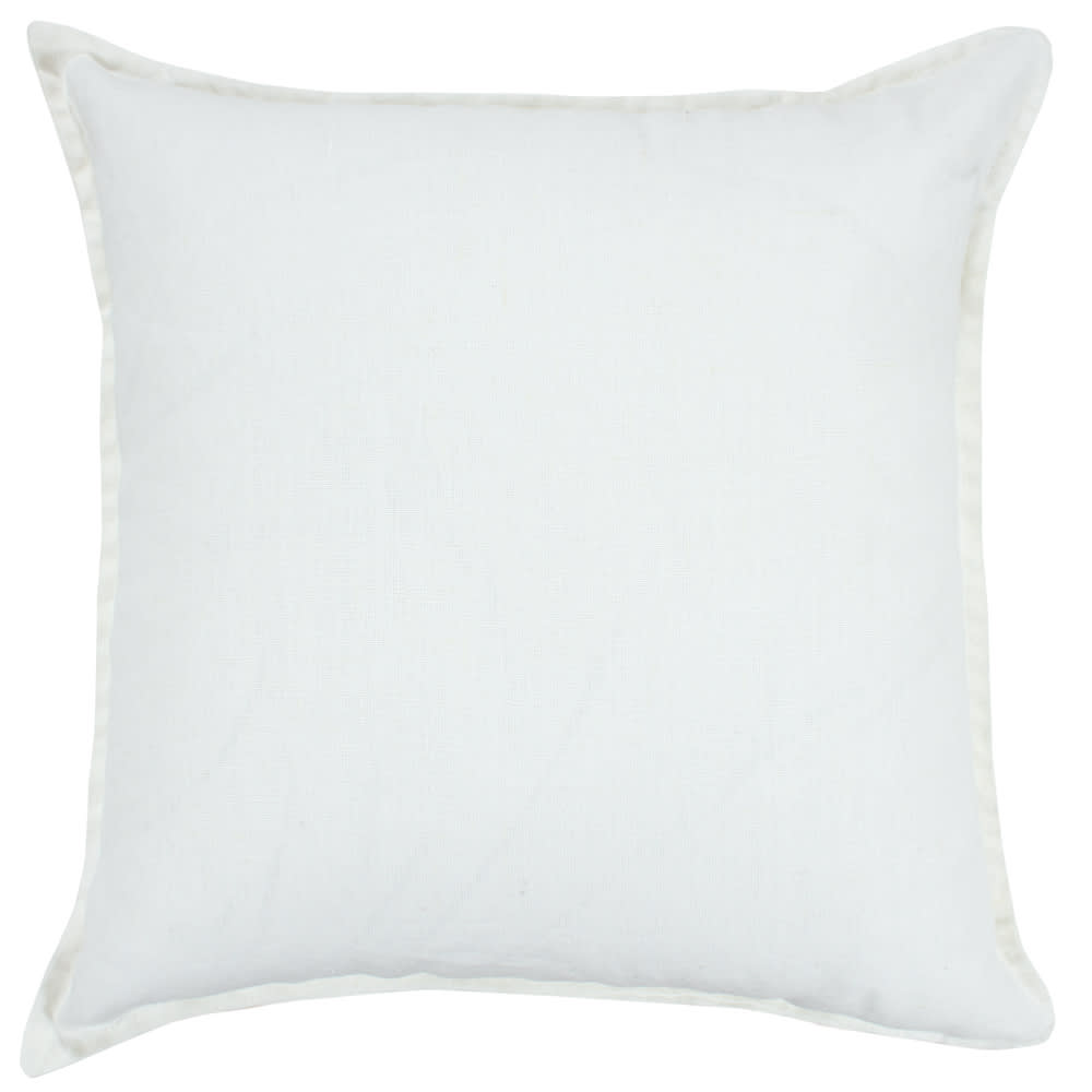 Banse Linen Cushion White - 50cm x 50cm color White