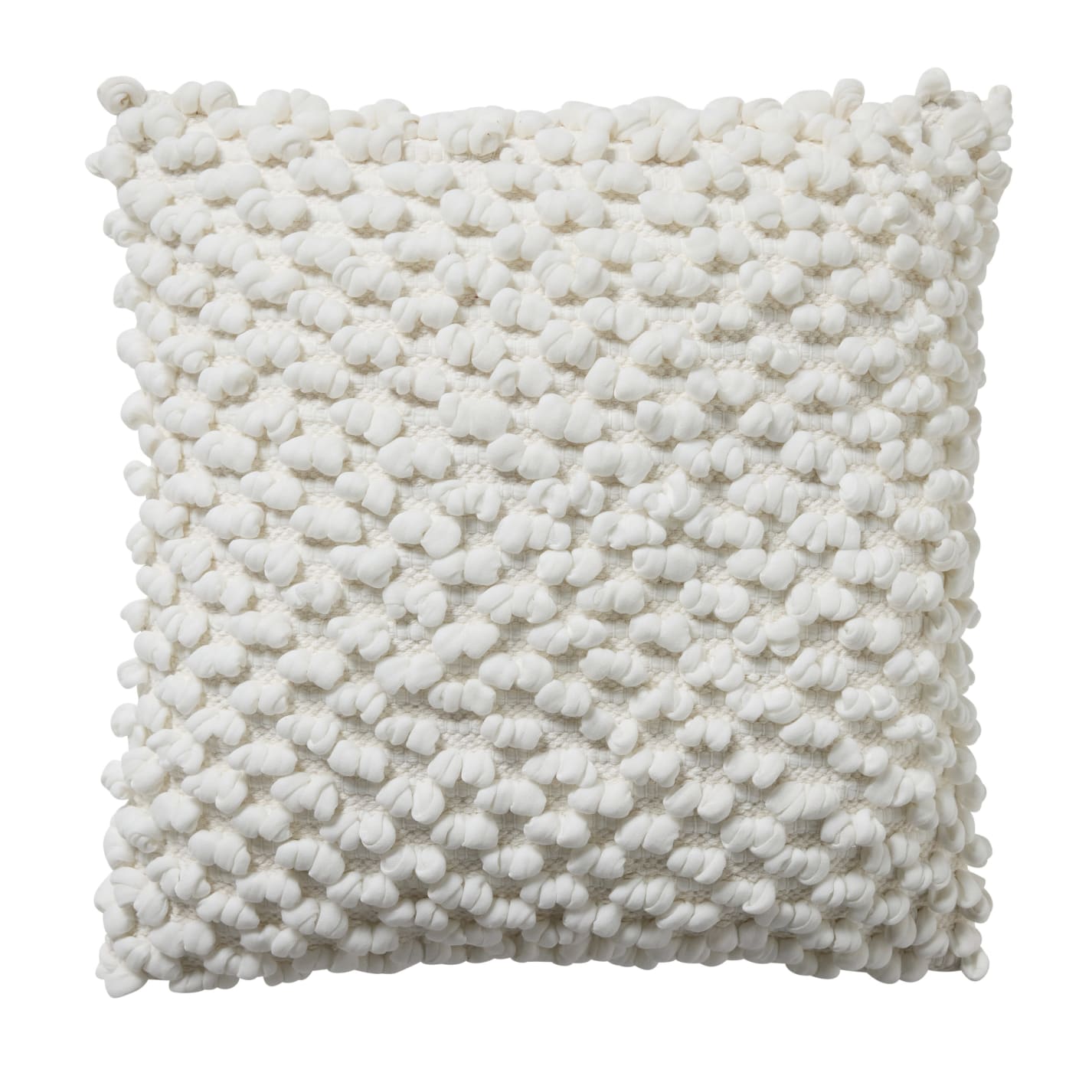 Lone Cushion White - 50cm x 50cm color White
