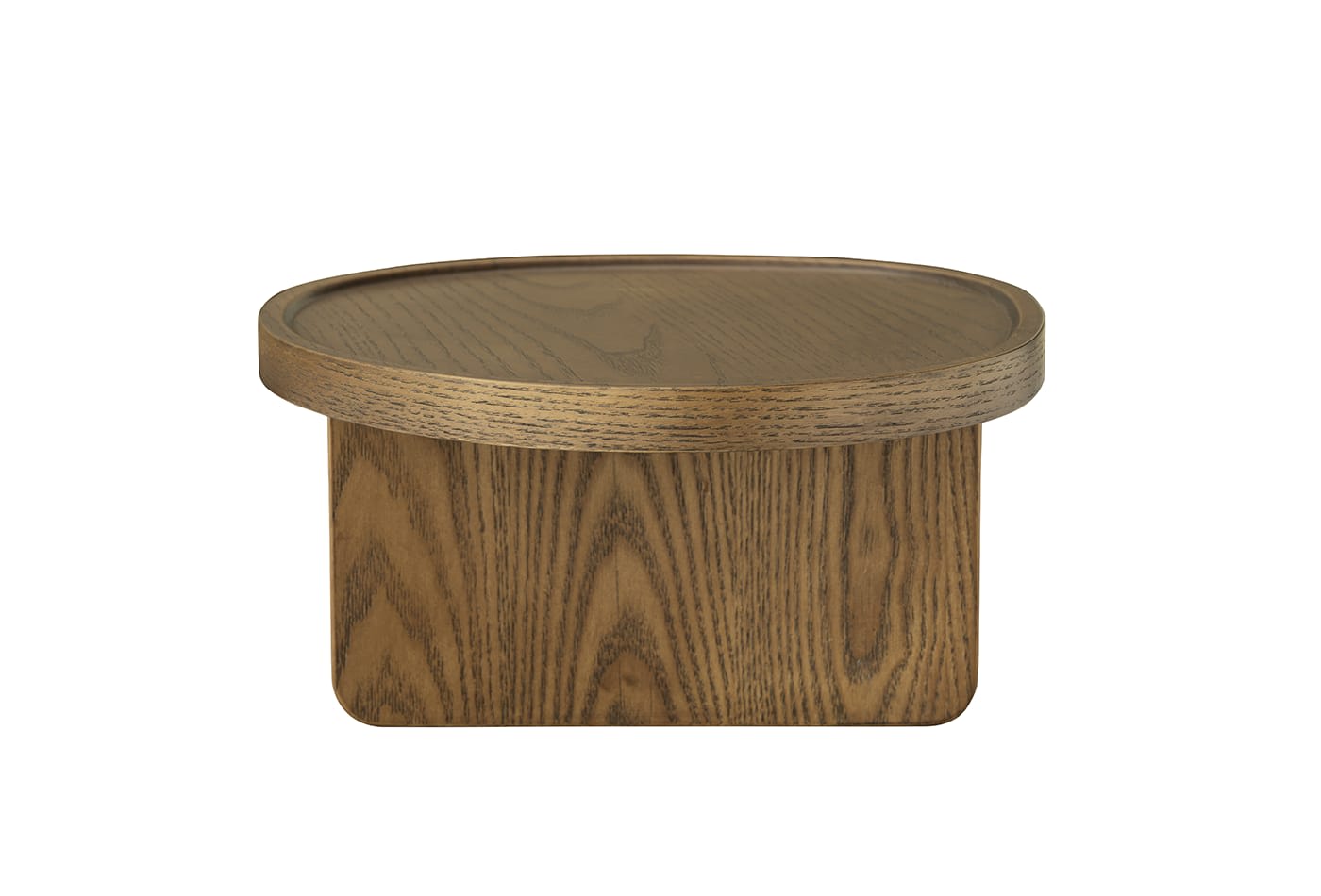 Happy Chestnut Tray Table color Chestnut