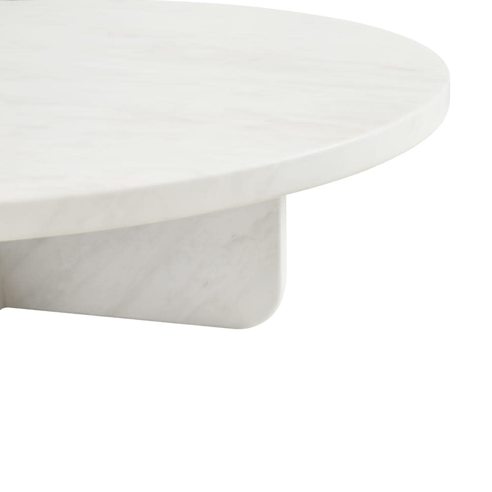 Circe Coffee Table White Marble - 110cm color 68194202