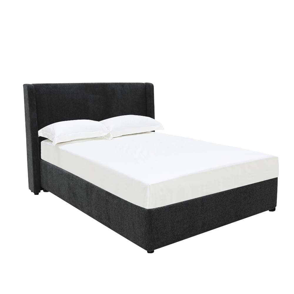 Wing Bed California Charcoal color California Charcoal