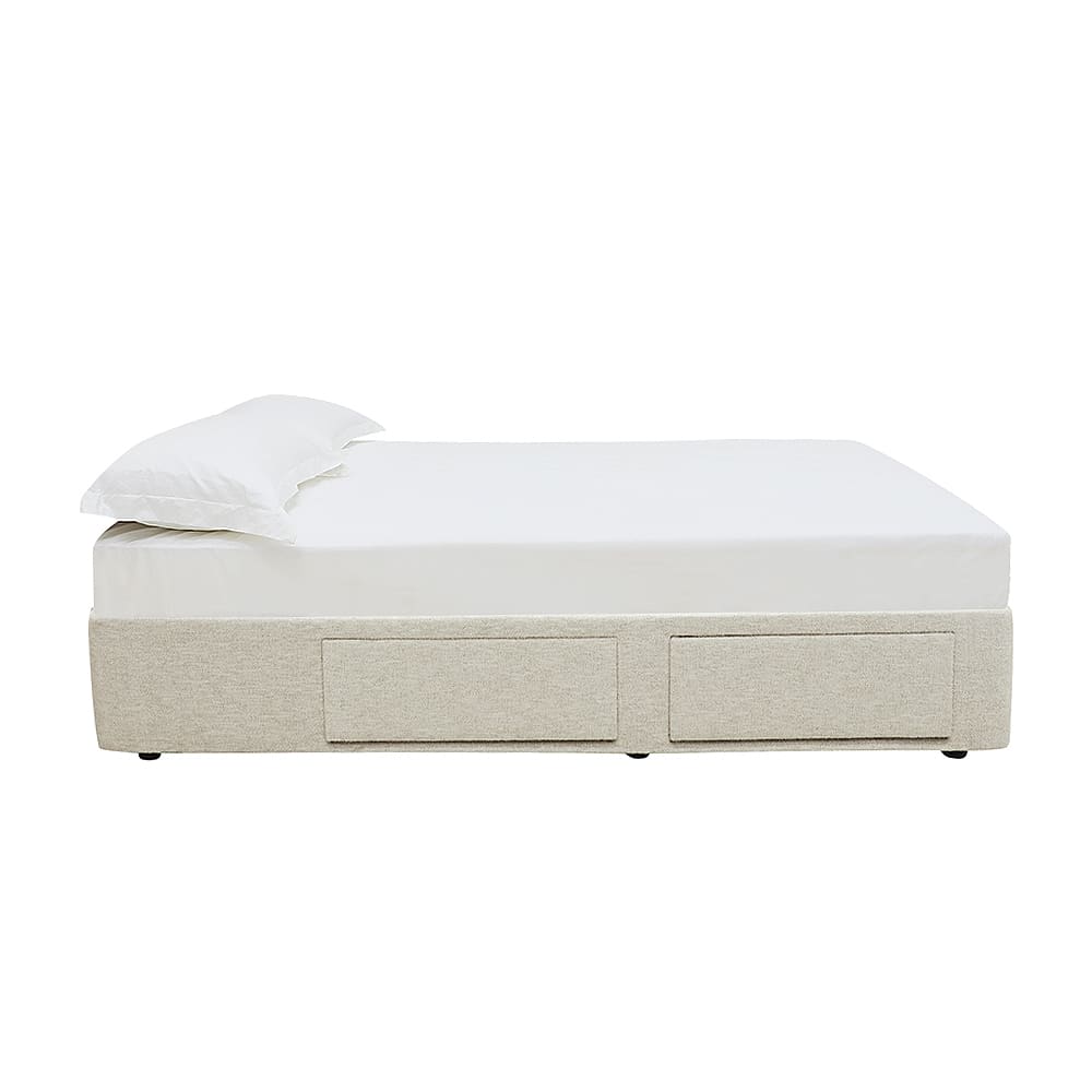 Zenith Storage Drawer Bed Base Avon Mineral color Avon Mineral