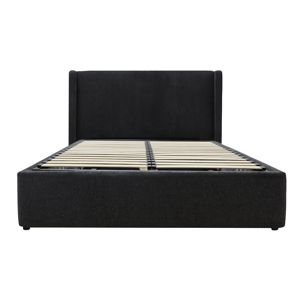 Wing Gas Lift Bed California Charcoal color California Charcoal