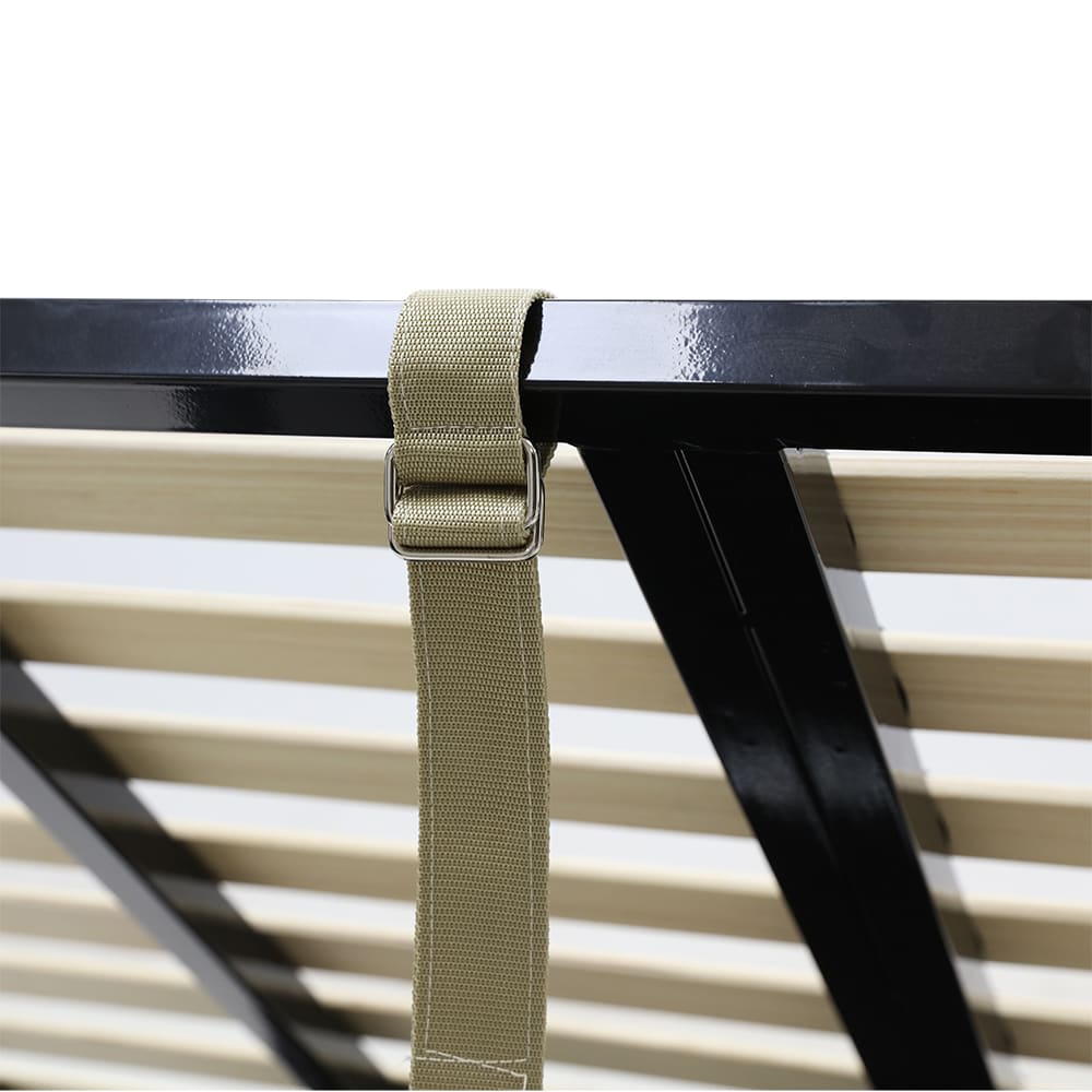 Wing Gas Lift Bed California Charcoal color California Charcoal