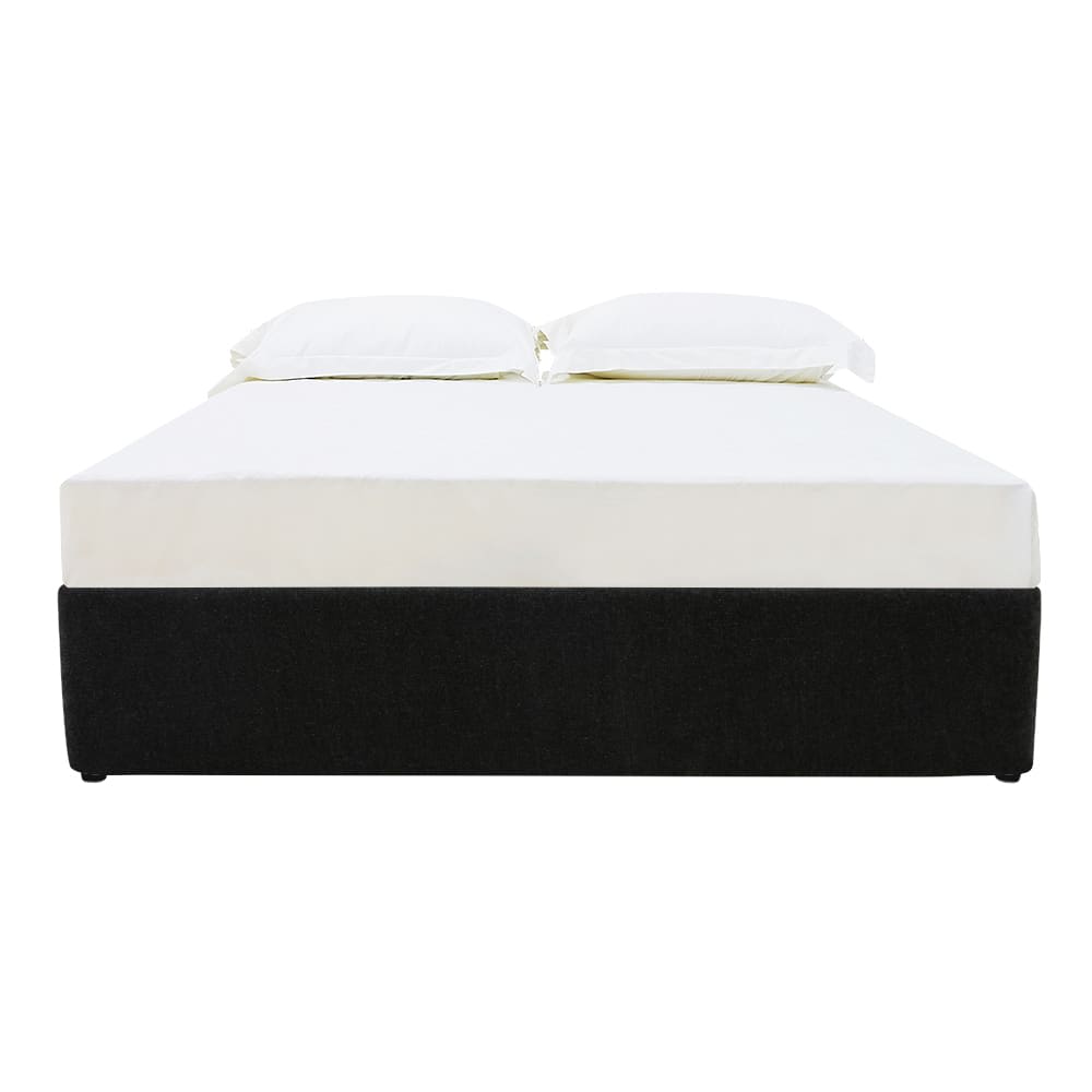 Leo Gas Lift Bed California Charcoal color California Charcoal
