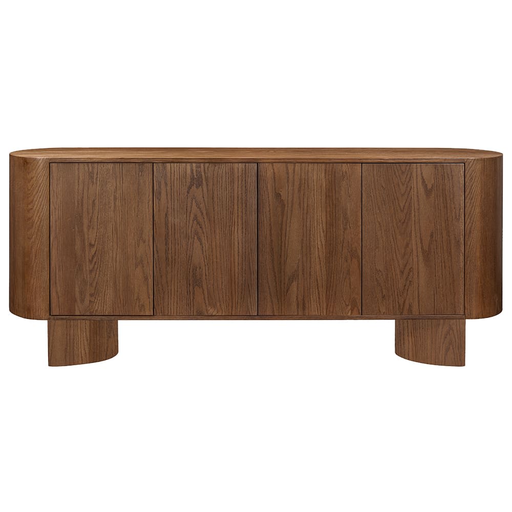 Clairemont Oak Buffet - 200cm color Natural