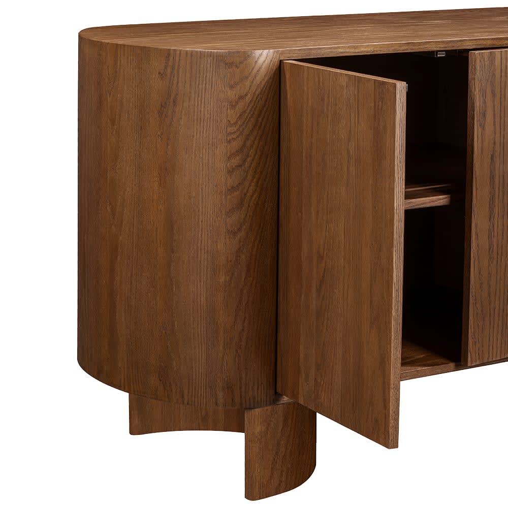 Clairemont Oak Buffet - 200cm color Natural