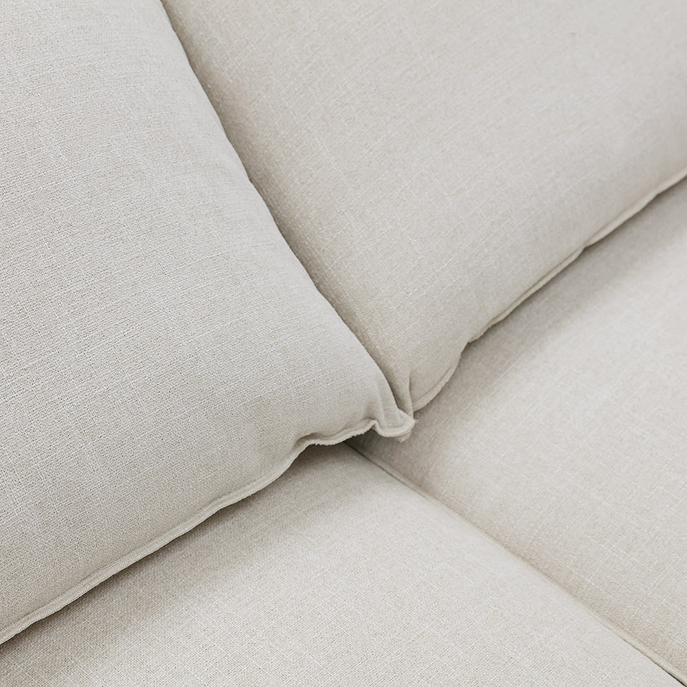 Clarence Santa Fe Sand Sofa - 4 Seater color Santa Fe Sand