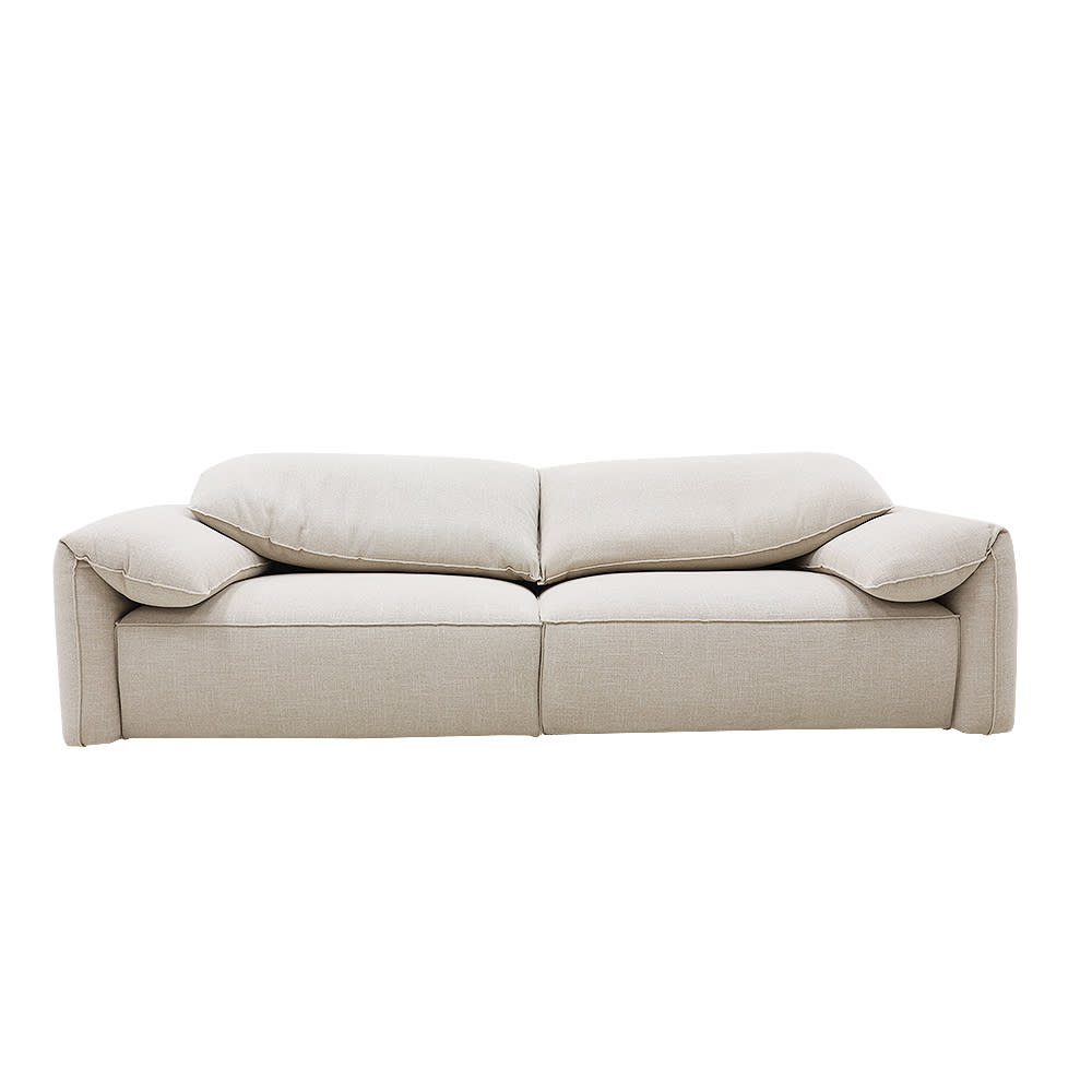 Clarence Santa Fe Sand Sofa - 4 Seater color Santa Fe Sand