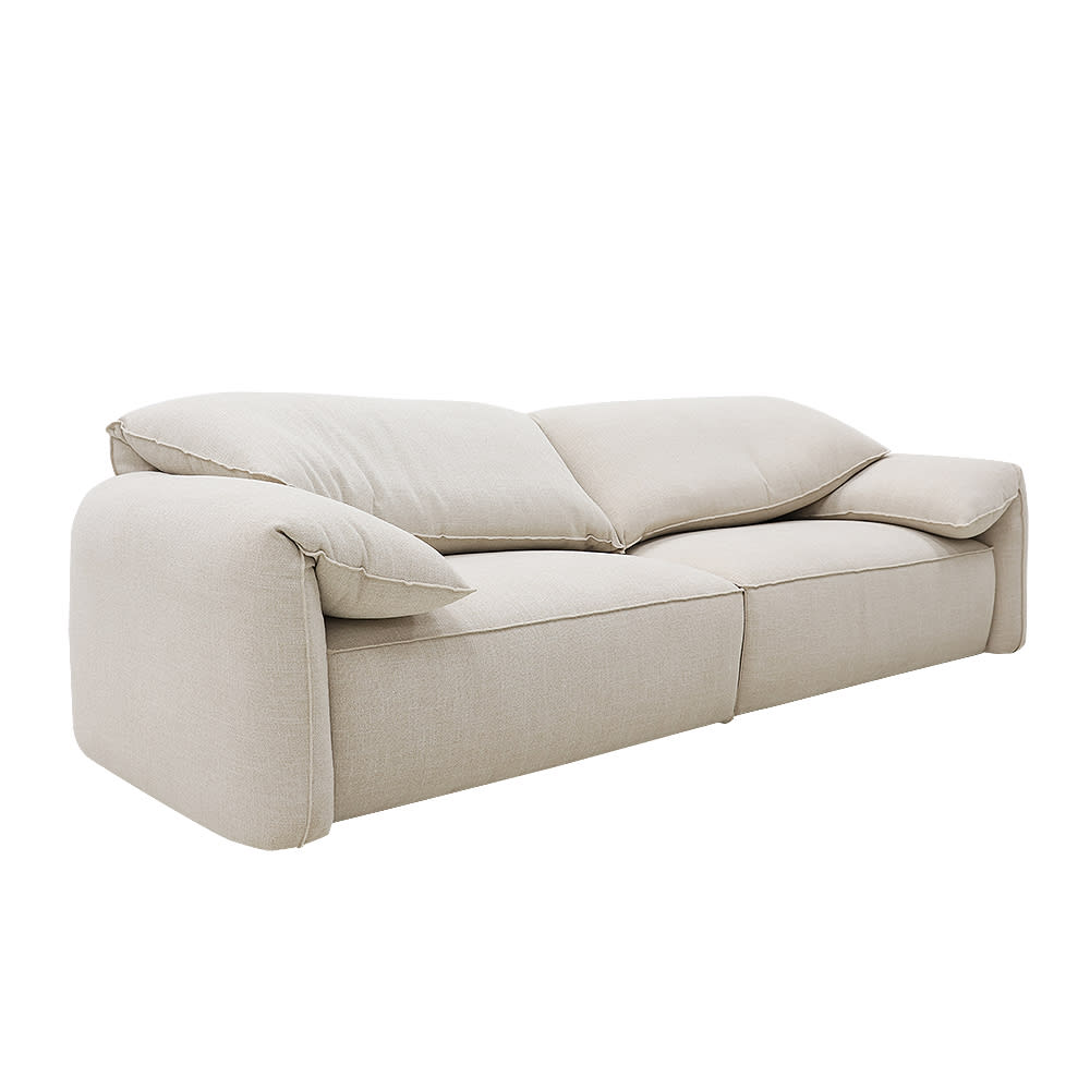 Clarence Santa Fe Sand Sofa - 4 Seater color Santa Fe Sand